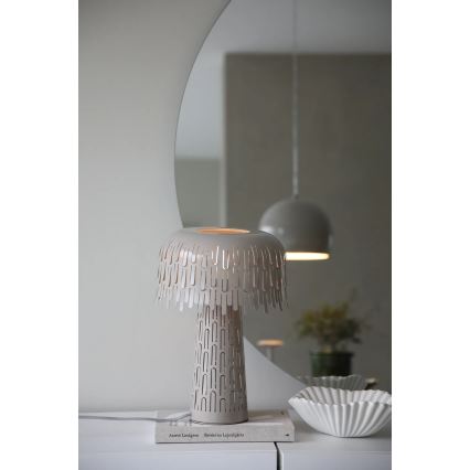 Markslöjd 109005 - Lampa stołowa VERBERA 1xE14/40W/230V szara