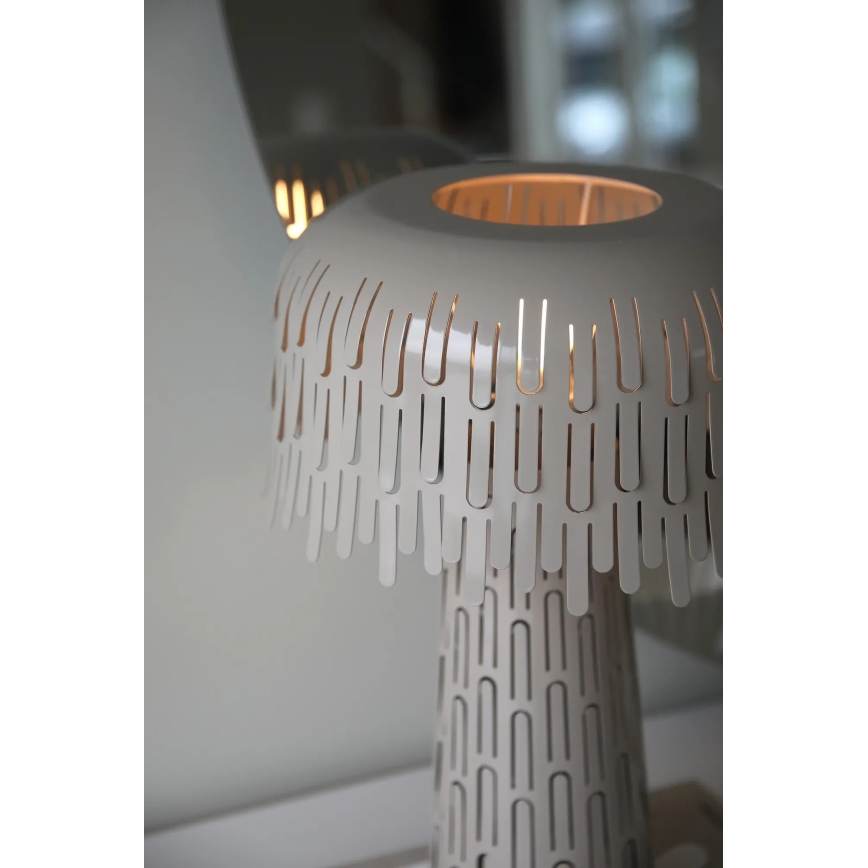 Markslöjd 109005 - Lampa stołowa VERBERA 1xE14/40W/230V szara