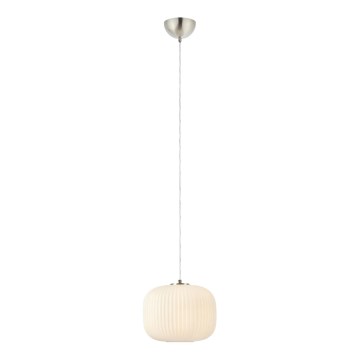 Markslöjd 109008 - Lampa wisząca na lince SOBER 1xE27/40W/230V śr. 25 cm matowy chrom