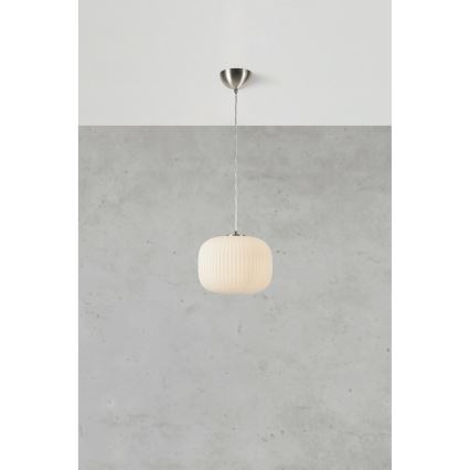 Markslöjd 109008 - Lampa wisząca na lince SOBER 1xE27/40W/230V śr. 25 cm matowy chrom