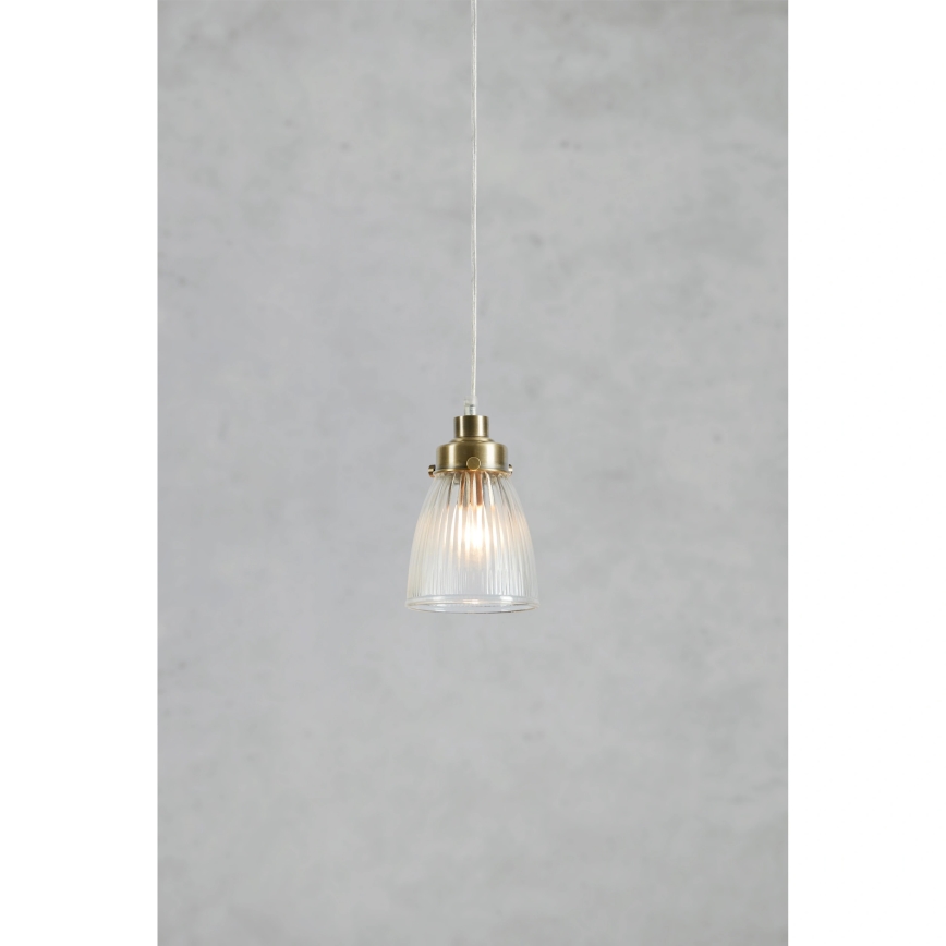 Markslöjd 109010 - Żyrandol na lince BELLIS 1xE14/40W/230V mosiądz