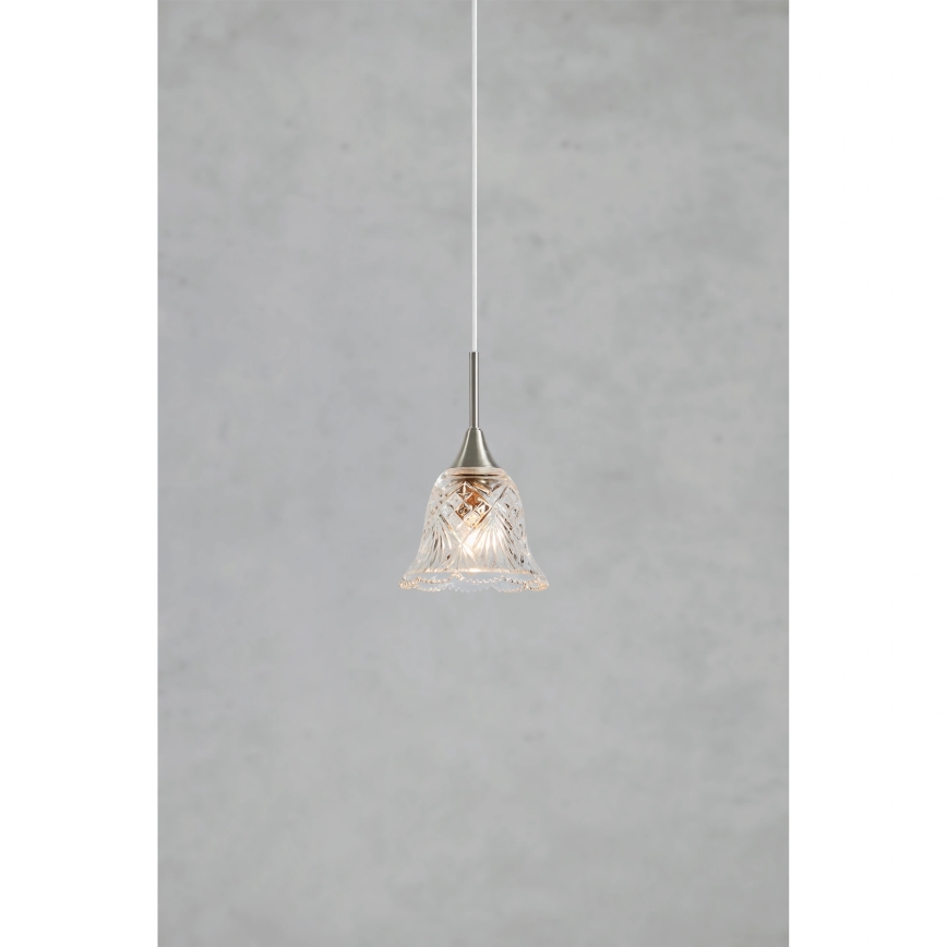 Markslöjd 109012 - Żyrandol na lince LUNA 1xE14/40W/230V matowy chrom