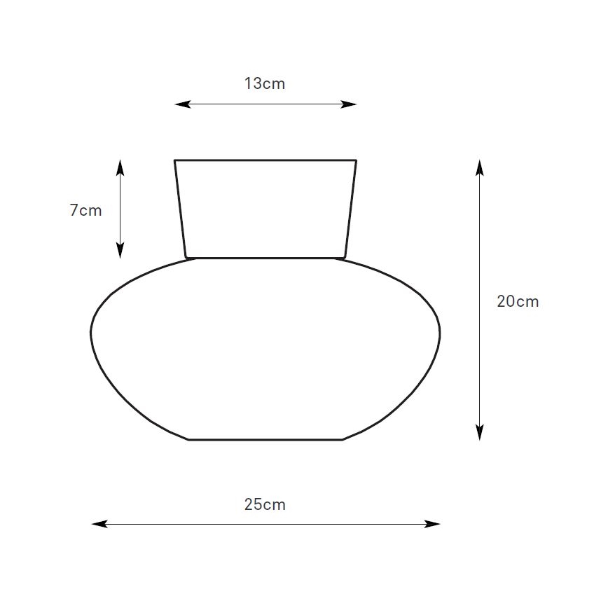 Markslöjd 109025 - Lampa sufitowa MALAGA 1xE27/40W/230V średnica 25 cm, matowy chrom