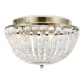 Markslöjd 109031 - Plafon łazienkowy ESTELLE 3xG9/20W/230V średnica 30 cm IP44 mosiądz