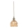 Markslöjd 109137 - Lampa wisząca na przewodzie GOTA 1xE14/40W/230V średnica 13 cm dymiony beż/mosiądz