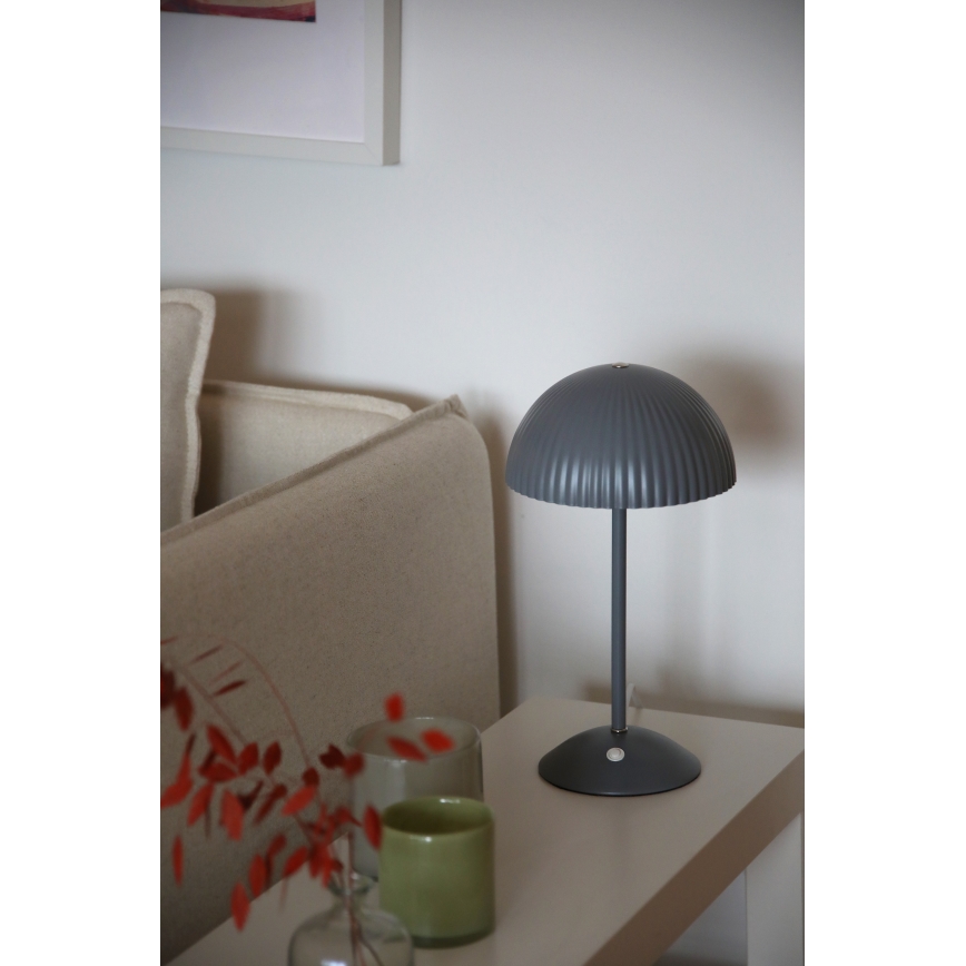 Markslöjd 109139 - Lampa stołowa ZIN 2xG9/20W/230V szara