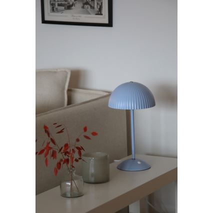 Markslöjd 109140 - Lampa stołowa ZIN 2xG9/20W/230V niebieska