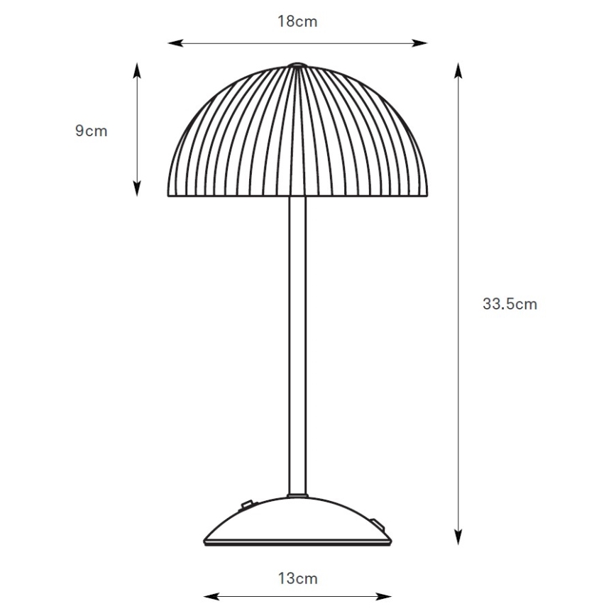 Markslöjd 109143 - Lampa stołowa ZIN 2xG9/20W/230V zielona