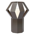 Markslöjd 109148 - Lampa stołowa OCTA 1xE27/60W/230V brązowa