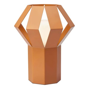 Markslöjd 109149 - Lampa stołowa OCTA 1xE27/60W/230V pomarańczowa