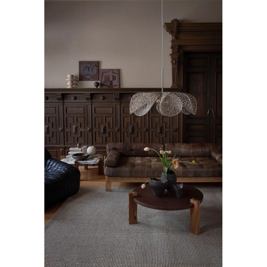 Markslöjd 109170 - Lampa wisząca na przewodzie STYRKA 1xE27/40W/230V śr. 75 cm beżowa