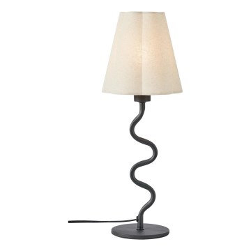 Markslöjd 109171 - Lampa stołowa VEYA 1xE14/40W/230V lniana/czarna