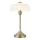 Markslöjd 109179 - Lampa stołowa KURAGE 1xE27/60W/230V mosiądz/biały
