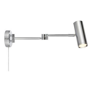 Markslöjd 109182 - ściemnialny kinkiet LED ARLO LED/4,9W/230V chrom błyszczący