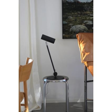 Markslöjd 109183 - LED ściemniana lampa stołowa ARLO LED/4,9W/230V czarna