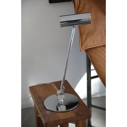 Markslöjd 109184 - ściemnialna lampa stołowa ARLO LED/4,9W/230V błyszczący chrom