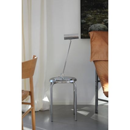 Markslöjd 109184 - ściemnialna lampa stołowa ARLO LED/4,9W/230V błyszczący chrom
