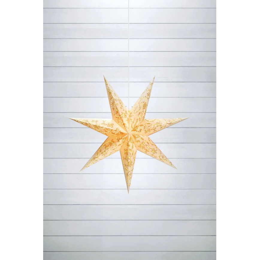 Markslöjd 700115 - Dekoracja bożonarodzeniowa ARATORP 1xE14/25W/230V 75 cm biała