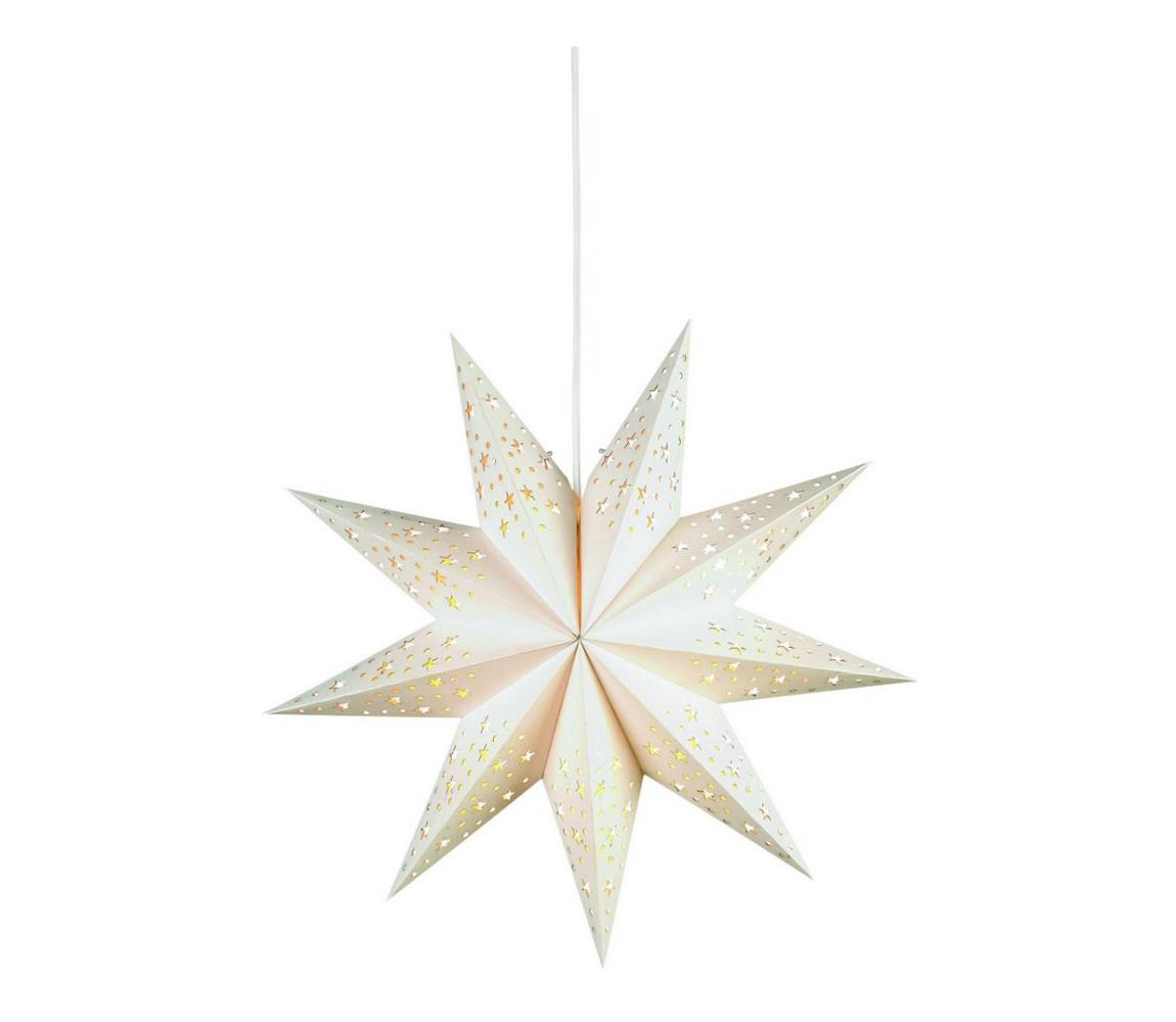 Markslöjd 700319 - Dekoracja świąteczna SOLVALLA 1xE14/25W/230V biały 45 cm