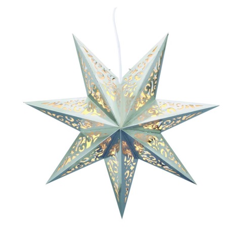 Markslöjd 700555 - Świąteczna dekoracja VALLBY E14/25W/230V  gwiazda 45 cm