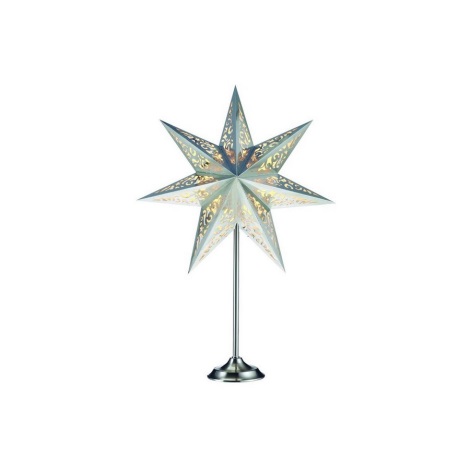 Markslöjd 700561 - Świąteczna dekoracja VALLBY 1xE14/25W/230V stołowa gwiazda 66 cm