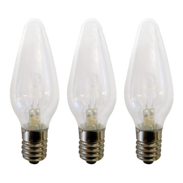 Markslöjd 702324 - ZESTAW 3x Przemysłowa świąteczna żarówka RESERVLAMPA E10/3W/34V