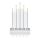Markslöjd 702588 - LED Świąteczny świecznik VIIK 9xLED/0,54W/230/3V biały