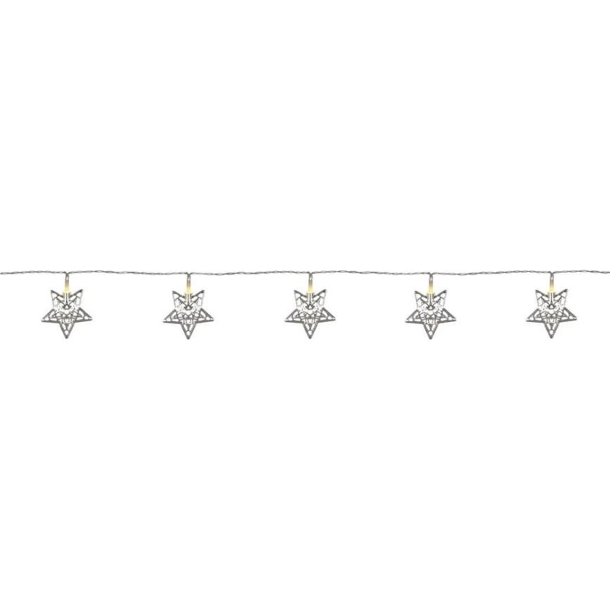 Markslöjd 703173 - LED Łańcuch bożonarodzeniowy LILLAN LED/3xAA 2,1m ciepła biel