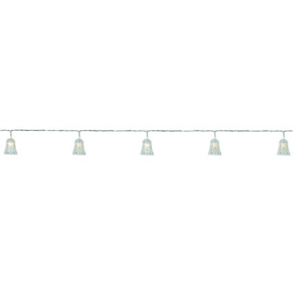 Markslöjd 703237 - LED Świąteczny łańcuch świetlny BELL 10xLED/0,5W/4,5V
