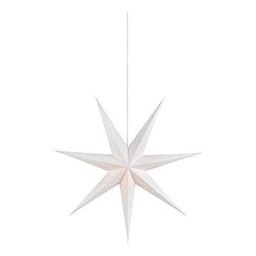 Markslöjd 703876 - Dekoracja świąteczna SOLVALLA 1xE14/25W/230V średnica 75 cm biała