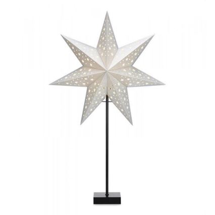 Markslöjd 704455 - Świąteczna dekoracja SOLVALLA 1xE14/25W/230V srebrny 69 cm