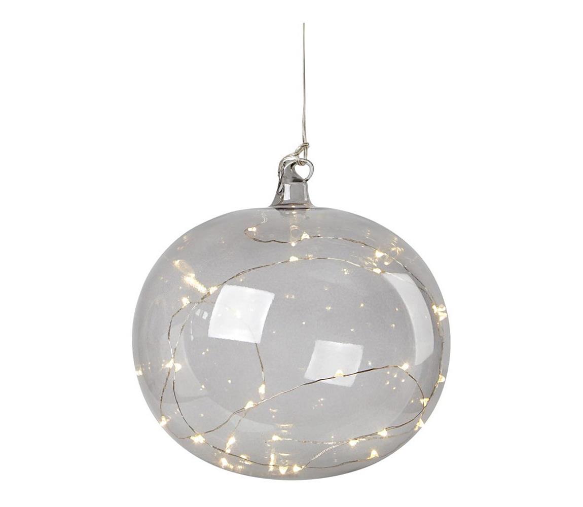 Markslöjd 704863 - LED Świąteczna dekoracja LINA 20xLED/0,6W/4,5V szara
