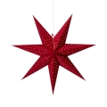 Markslöjd 704902 - Dekoracja świąteczna CLARA 1xE14/6W/230V 75 cm czerwony