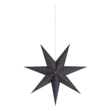 Markslöjd 705317 - Dekoracja świąteczna BAROQUE 1xE14/25W/230V średnica 75 cm niebieska