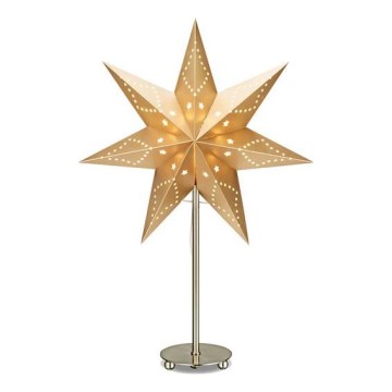 Markslöjd 705545 - Dekoracja bożonarodzeniowa  SATURNUS 1xE14/25W/230V 35 cm złota