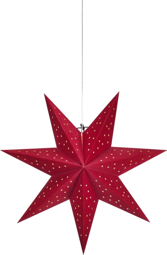 Markslöjd 705608 - LED Świąteczna dekoracja BLINK LED/0,2W/3xAA śr. 45 cm czerwona