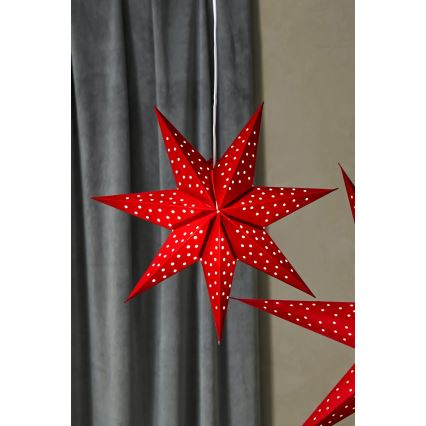 Markslöjd 705608 - LED Świąteczna dekoracja BLINK LED/0,2W/3xAA śr. 45 cm czerwona