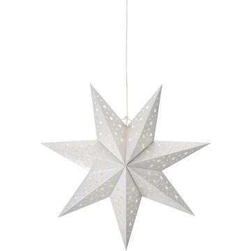 Markslöjd 705612 - LED dekoracja świąteczna BLANK LED/0,2 W/3xAA średnica 45 cm srebrna