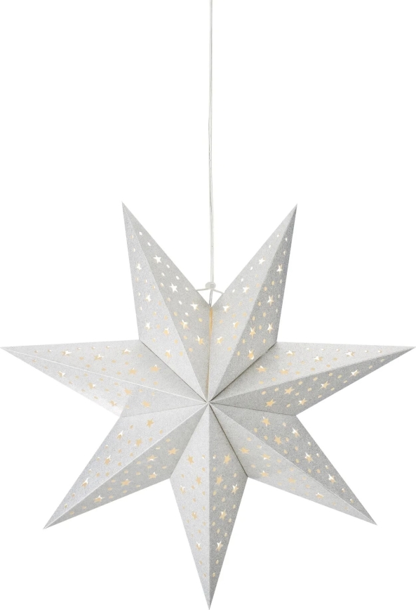 Markslöjd 705612 - LED dekoracja świąteczna BLANK LED/0,2 W/3xAA średnica 45 cm srebrna