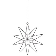 Markslöjd 705749 - LED Dekoracja bożonarodzeniowa GLEAM LED/0,6W/3xAA czarna