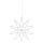 Markslöjd 705750 - LED Dekoracja bożonarodzeniowa GLEAM LED/0,6W/3xAA srebrna