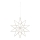 Markslöjd 705751 - LED Dekoracja bożonarodzeniowa GLEAM LED/0,6W/3xAA złota