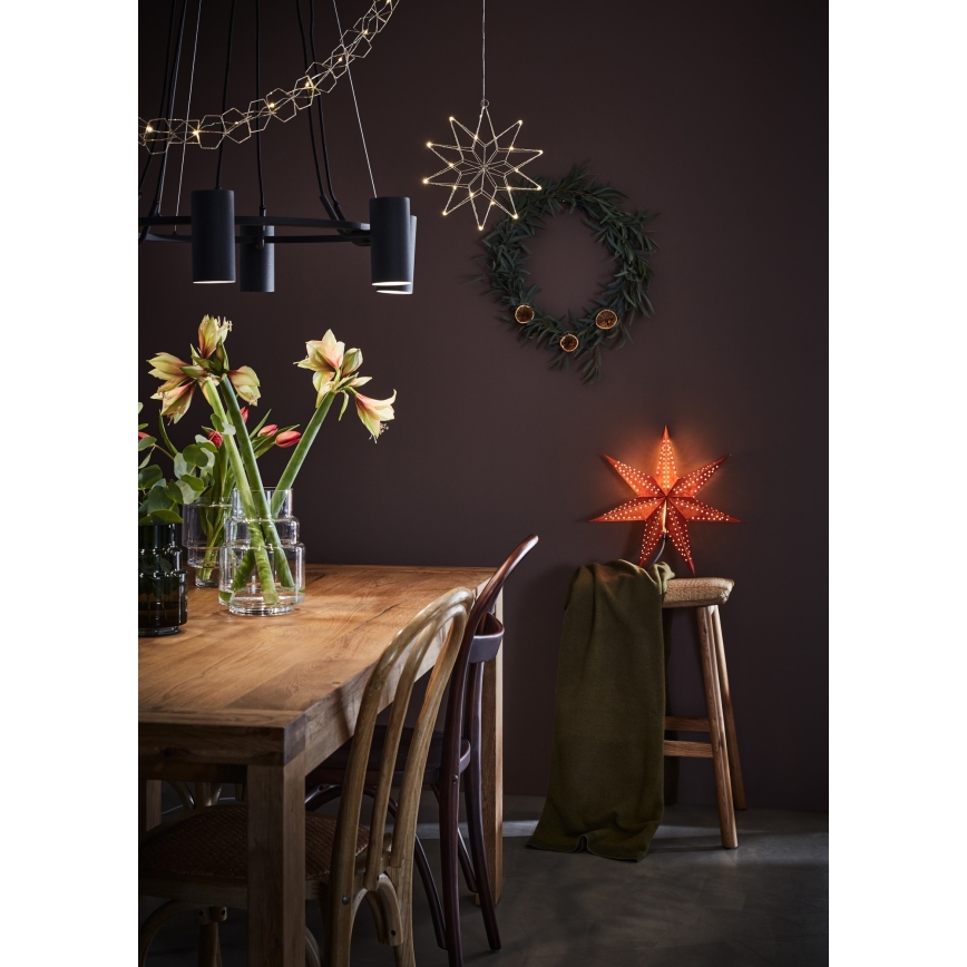 Markslöjd 705751 - LED Dekoracja bożonarodzeniowa GLEAM LED/0,6W/3xAA złota