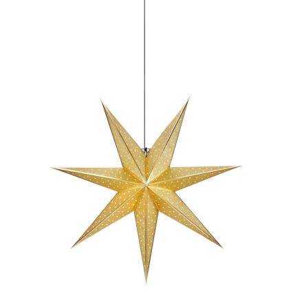 Markslöjd 705790 - Dekoracja bożonarodzeniowa  GLITTER 1xE14/25W/230V śr. 75 cm złota