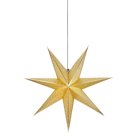 Markslöjd 705791 - Dekoracja bożonarodzeniowa GLITTER 1xE14/25W/230V śr. 45 cm złota