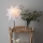 Markslöjd 705838 - Świąteczna dekoracja NEELA 1xE14/25W/230V 43 cm biały/czarny