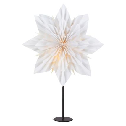Markslöjd 705838 - Świąteczna dekoracja NEELA 1xE14/25W/230V 43 cm biały/czarny