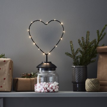 Markslöjd 705855 - LED Dekoracja bożonarodzeniowa SWEETIE LED/0,45W/3xAA serce