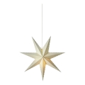 Markslöjd 705929 - Dekoracja bożonarodzeniowa LIVELY 1xE14/6W/230V śr. 45 cm szara
