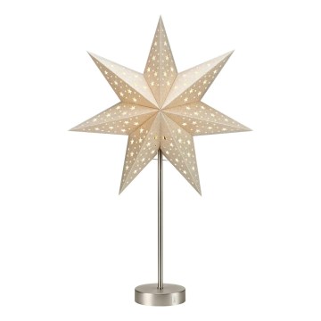 Markslöjd 706053 - LED Świąteczna dekoracja MATHILDA LED/0,2W/3xAA 68 cm beżowy/matowy chrom